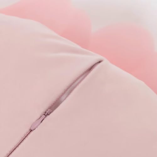 FZETVN Rose Throw Pillow 18 Two-Sided Decorative Pillow for Sofa and Bed