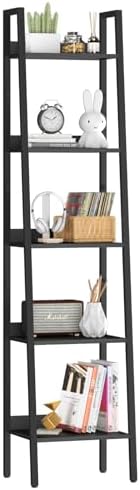Yoobure 5 Tier Ladder Bookshelf Corner Shelf 1