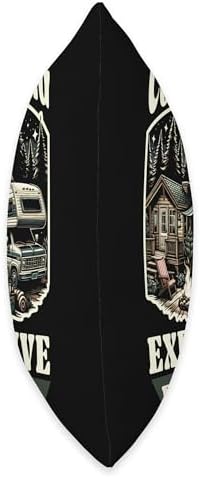 Mobile Home Throw Pillow for Motorhome and Trailer Park 1