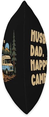 Camping Camper Lover Retro Mobile Home Throw Pillow