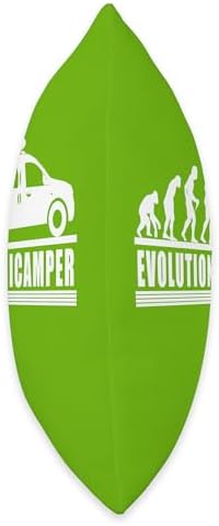 Camping Camper Microcamper Throw Pillow for Travelers