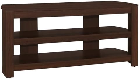 Monarch Specialties STAND-42 L Cherry Corner Tv Stand