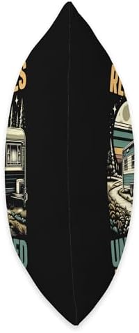 Mobile Home Throw Pillow for Motorhome and Trailer Park