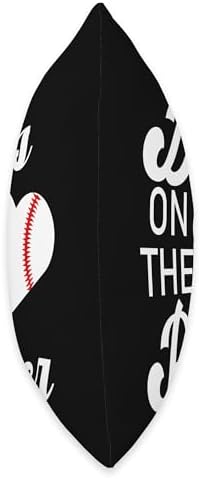 Dibs On The Pitcher Baseball Throw Pillow