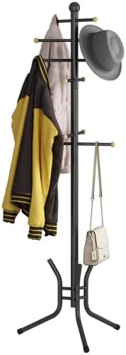 Wisdom Star Freestanding Coat Rack with 12 Hooks