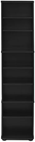 Furinno Jaya Space Saving Storage Tower Espresso