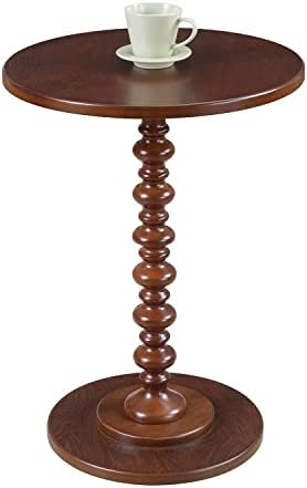 Palm Beach Spindle End Table 1775 Traditional Round Living Room