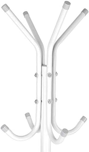 Ejoyous 10 Hook Coat Rack Stand for Entryway