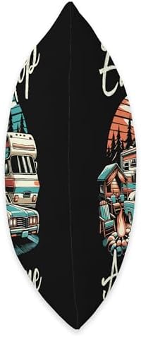 Mobile Home Throw Pillow for Travelers