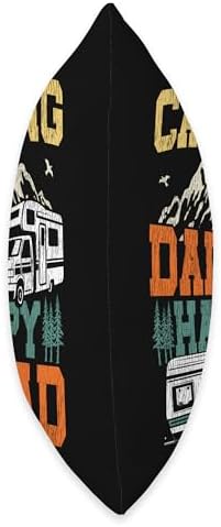 Motorhome Camping Retro Throw Pillow 1