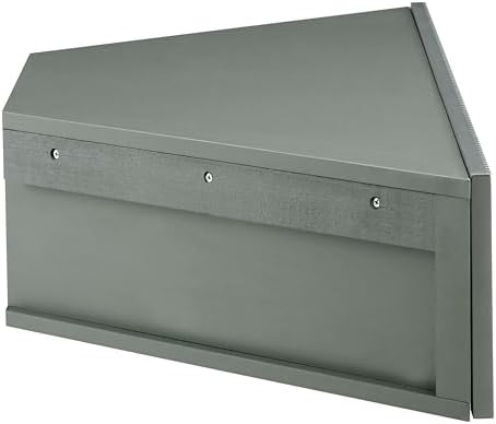 247 Shop at Home Floating TV Console Table 47 Inch Sage Green