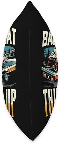 Back That Thing Up Snow Mobile Throw Pillow
