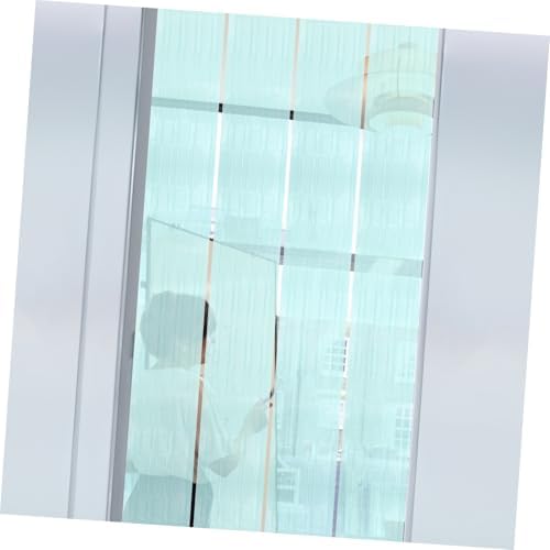 1set Transparent PVC Door Curtain for Home and Commercial Use