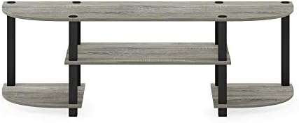 Furinno Turn-S-Tube Wide 2-Tier TV Stand