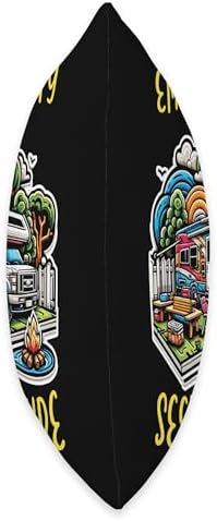 Mobile Home Throw Pillow for Motorhome and Trailer Parks 1