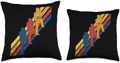 Baseball Pitcher Throw Pillow for Baseball Fans