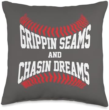 Baseball Pitcher Saying Throw Pillow