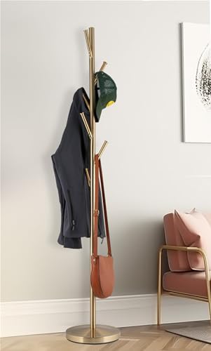 Kira Home Addison 68 Inch Modern 6 Hook Coat Rack