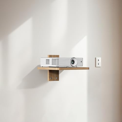 WALI Floating TV Shelf Wood 22lbs Heavy Duty Mount