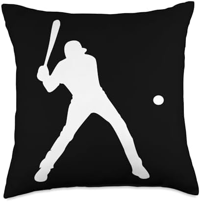 Cool Baseball Pitcher Throw Pillow for Fans