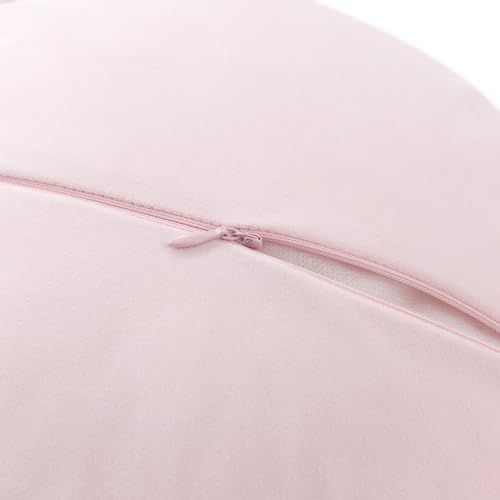 3D Peony Flower Throw Pillow with Insert Velvet and Chiffon Decor 12 Inch Red Gradient