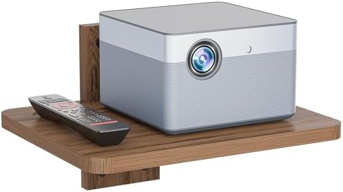 WALI Floating TV Shelf Wood 22lbs Heavy Duty Mount