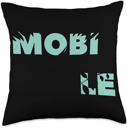 Floral Summer Mobile Throw Pillow For Men Women