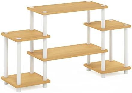 Furinno Turn-N-Tube TV Stand No Tools Square Corner