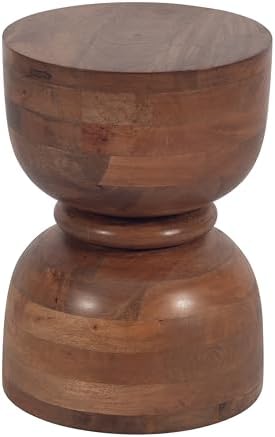 Sagebrook Home Brown Mango Wood Accent Table