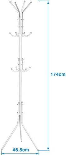 Ejoyous 10 Hook Coat Rack Stand for Entryway