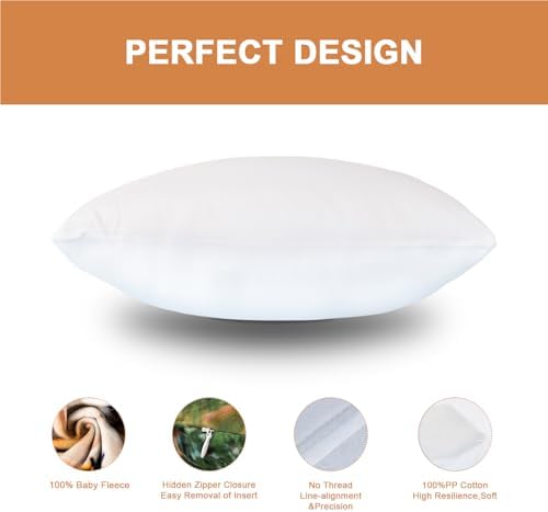 Custom Pillows with Picture 16x16 Personalized Throw Pillow Cover for Couples Family Friends