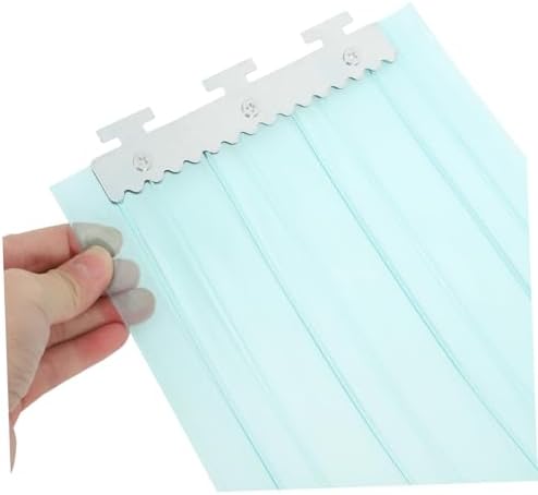 1set Transparent PVC Door Curtain for Home and Commercial Use