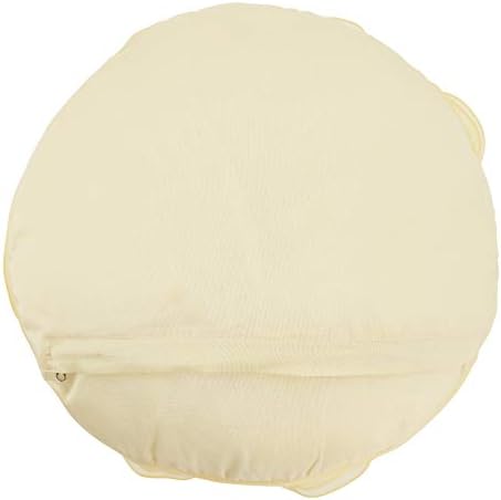 SARO LIFESTYLE Rose Design Throw Pillow Yellow 13 Inch