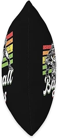 Baseball Vibes Throw Pillow for Players 16x16 Multicolor