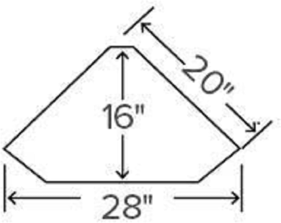 Howard Miller Glauber Corner Curio Cabinet II with Lockable Slide Door and Grey Finish