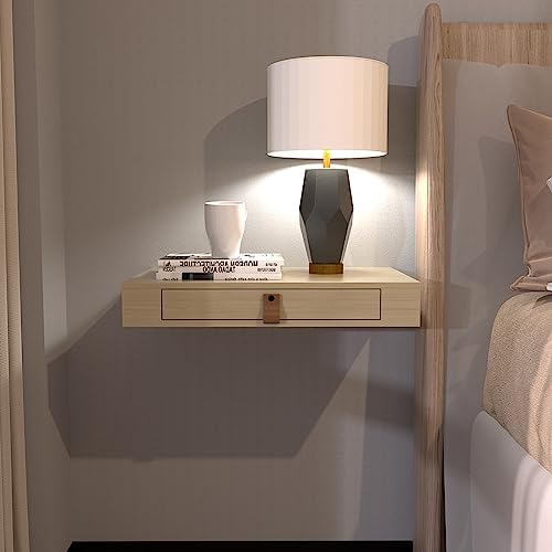 Bloddream Floating Nightstand with Drawer