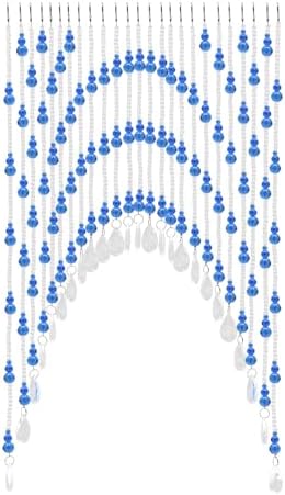 25 Strings Beaded Curtain for Doorway Privacy Decor