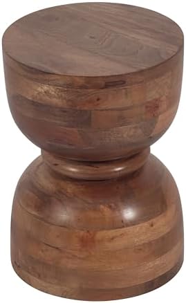 Sagebrook Home Brown Mango Wood Accent Table