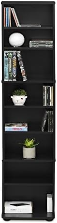 Furinno Jaya Space Saving Storage Tower Espresso