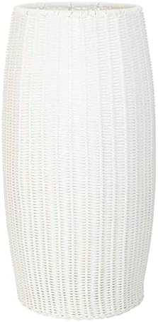 Household Essentials Tall Resin Pedestal White