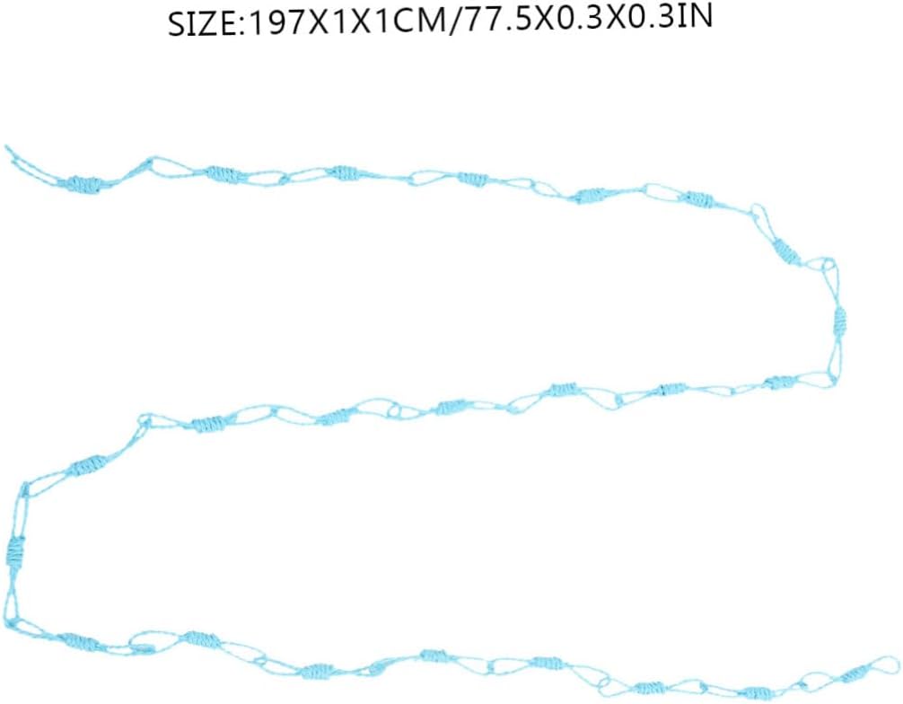 STOBAZA 10pcs Handmade Woven Curtain Ornaments for Doorways Decorative Partition Curtains for Home and Party Decor