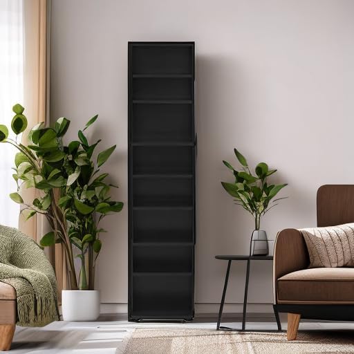 Furinno Jaya Space Saving Storage Tower Espresso