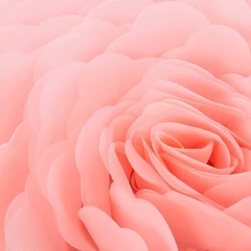 FZETVN Rose Throw Pillow 18 Two-Sided Decorative Pillow for Sofa and Bed