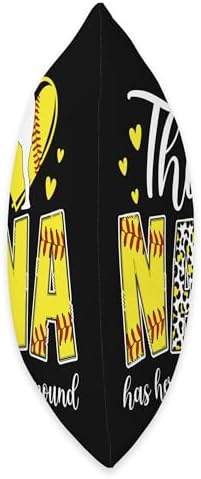 Softball Pitcher Nana Throw Pillow for Mothers Day