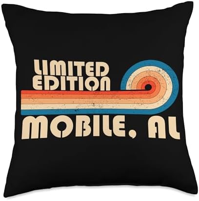 City Pride Hometown Retro Vintage Throw Pillow