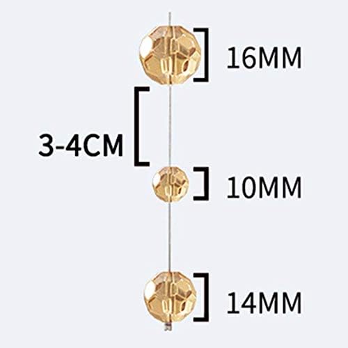 Crystal Beaded Door Curtain with 20 Strands - 3 Colors 70x150cm