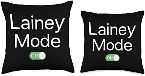 Lainey First Name Smartphone Design Throw Pillow
