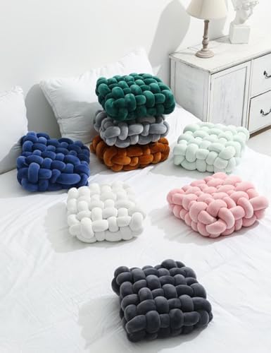 BEIIELA Knot Pillow for Meditation and Comfort