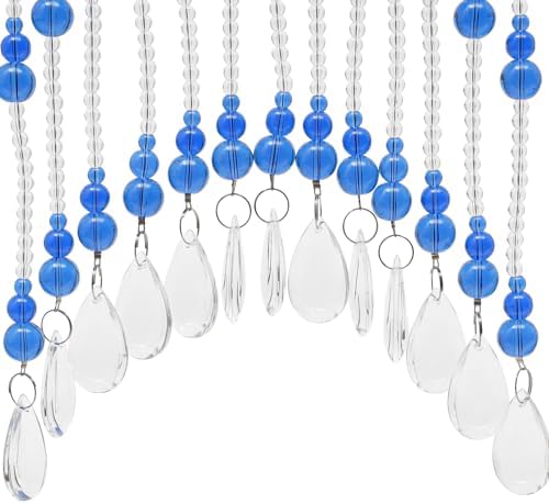25 Strings Beaded Curtain for Doorway Privacy Decor