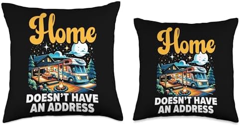 Mobile Home Throw Pillow for Motorhome Living 1